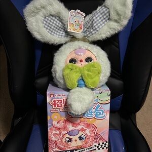 BB3 Baby Three plush pouch mint green